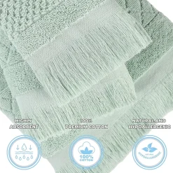 SUPERIOR® Rolla Collection | 100% Cotton 12-pc. Quick Dry Washcloth