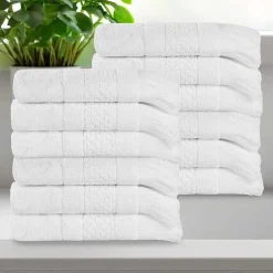 SUPERIOR® Rolla Collection | 100% Cotton 12-pc. Quick Dry Washcloth