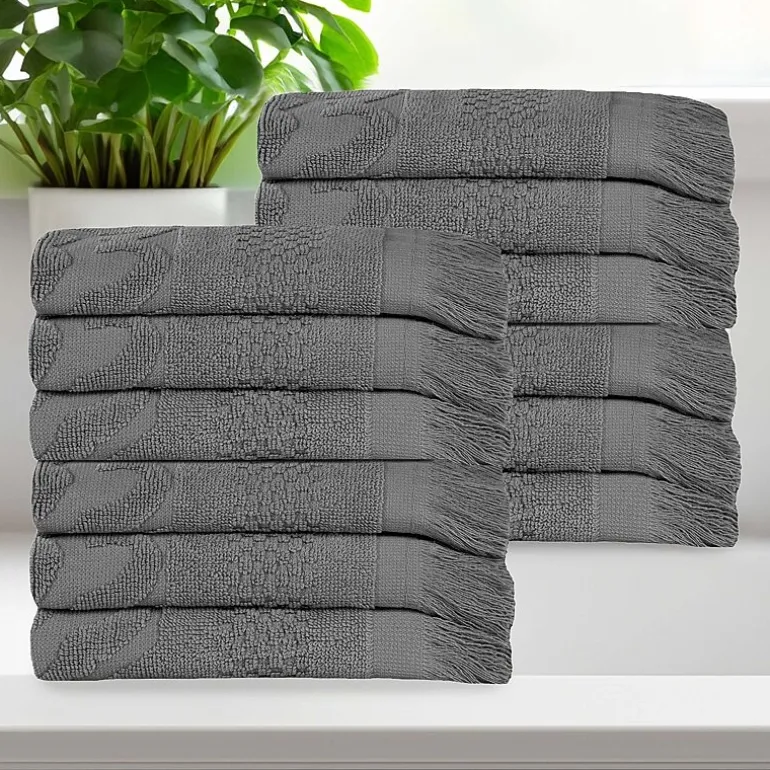 SUPERIOR® Rolla Collection | 100% Cotton 12-pc. Quick Dry Washcloth
