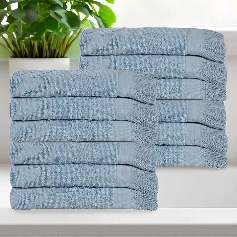 SUPERIOR® Rolla Collection | 100% Cotton 12-pc. Quick Dry Washcloth