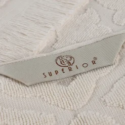 SUPERIOR® Rolla Collection | 100% Cotton 6-pc. Geometric Hand Towel