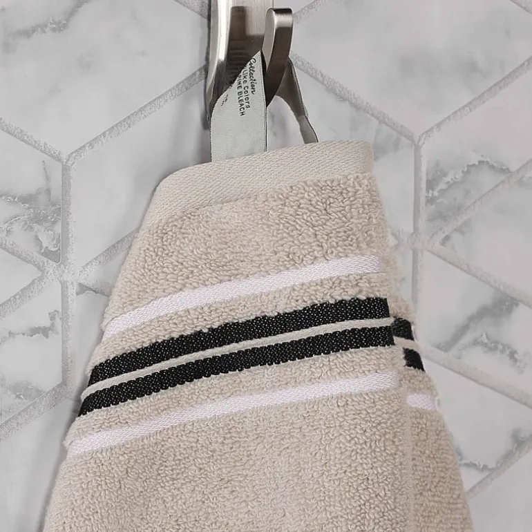 SUPERIOR® Sadie Zero Twist Jacquard Solid Cotton 4-pc. Quick Dry Bath Towel Set