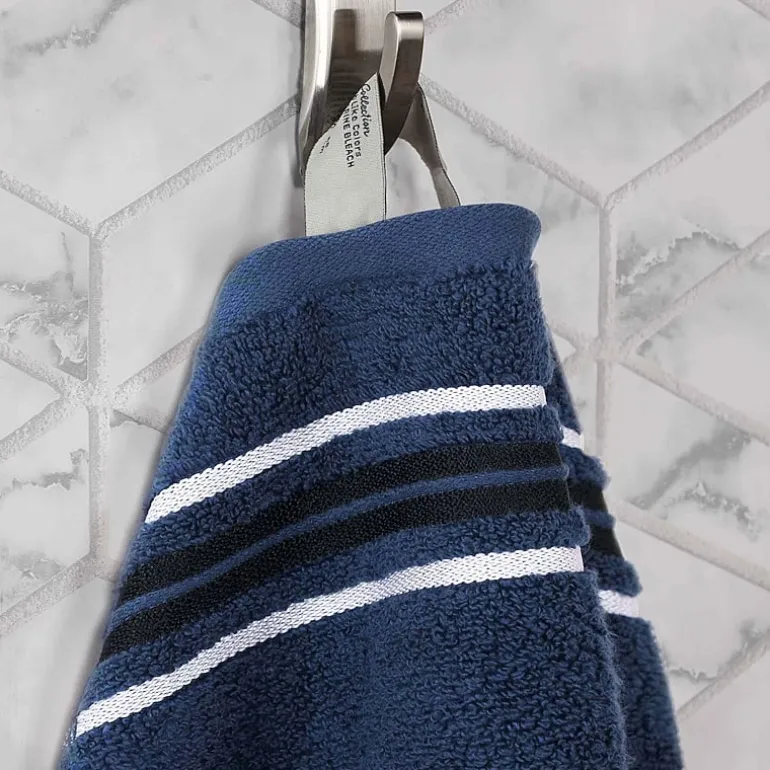 SUPERIOR® Sadie Zero Twist Jacquard Solid Cotton 4-pc. Quick Dry Bath Towel Set
