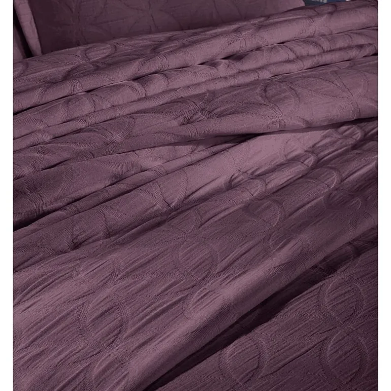 SUPERIOR® Serenity Cotton Matelasse Textured Jacquard Bedspread with Shams