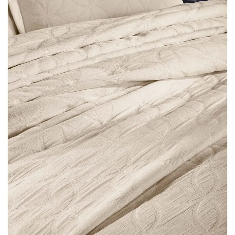 SUPERIOR® Serenity Cotton Matelasse Textured Jacquard Bedspread with Shams