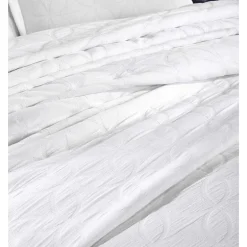 SUPERIOR® Serenity Cotton Matelasse Textured Jacquard Bedspread with Shams