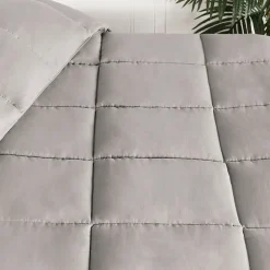 SUPERIOR® Solid All Season Plush Microfiber Down Alternative Hypoallergenic Comforter