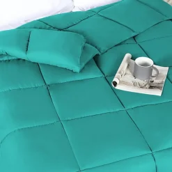 SUPERIOR® Solid All Season Plush Microfiber Down Alternative Hypoallergenic Comforter