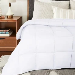 SUPERIOR® Solid All Season Plush Microfiber Down Alternative Hypoallergenic Comforter