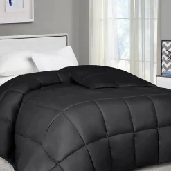 SUPERIOR® Solid All Season Plush Microfiber Down Alternative Hypoallergenic Comforter