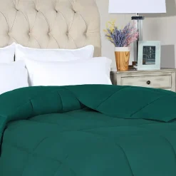 SUPERIOR® Solid All Season Plush Microfiber Down Alternative Hypoallergenic Comforter