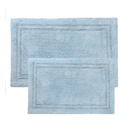 SUPERIOR® Solid Cotton 2-Pc Bath Rug