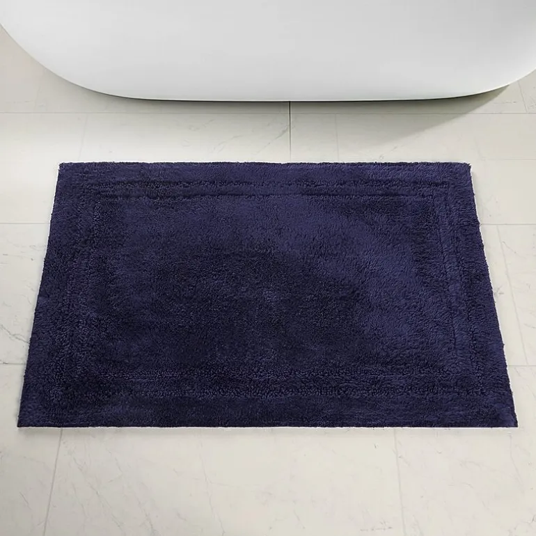 SUPERIOR® Solid Cotton 2-Pc Bath Rug