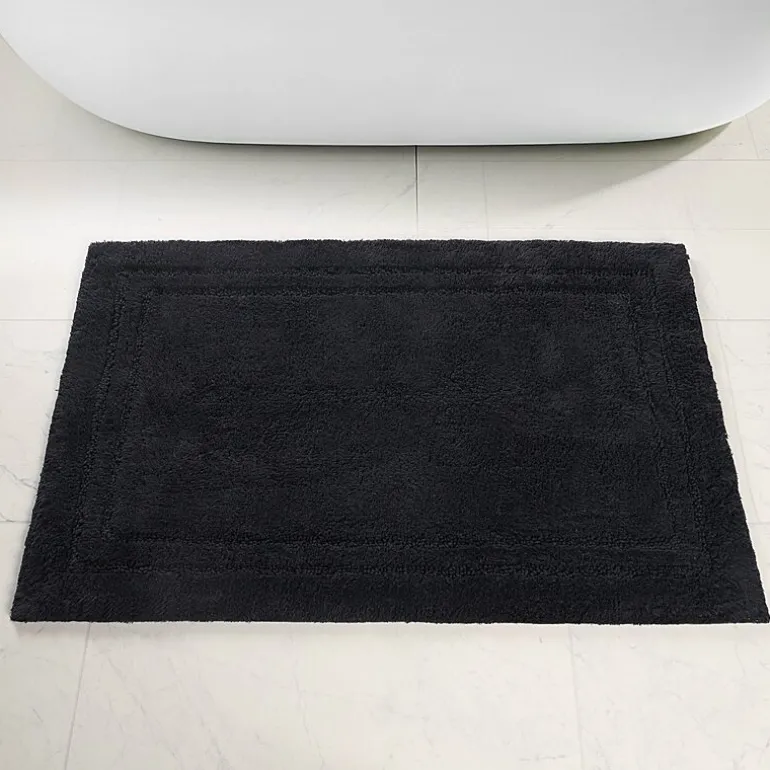 SUPERIOR® Solid Cotton 2-Pc Bath Rug