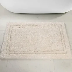 SUPERIOR® Solid Cotton 2-Pc Bath Rug