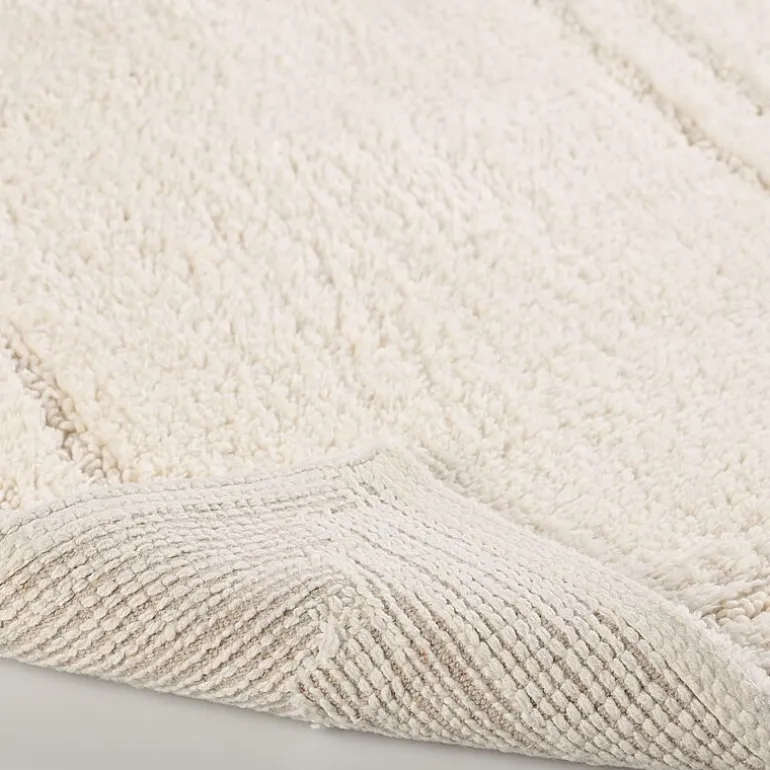 SUPERIOR® Solid Cotton 2-Pc Bath Rug