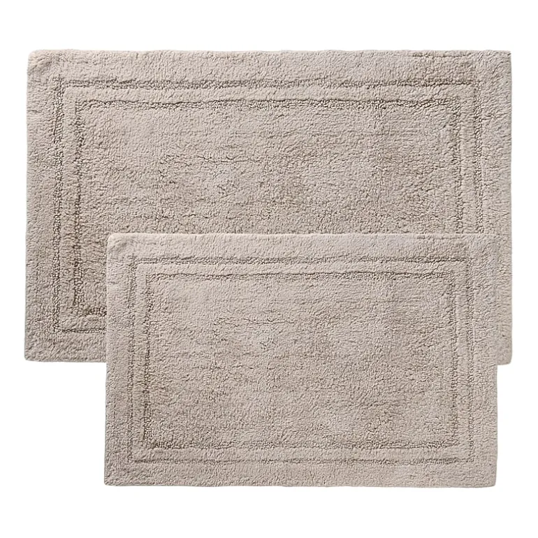 SUPERIOR® Solid Cotton 2-Pc Bath Rug