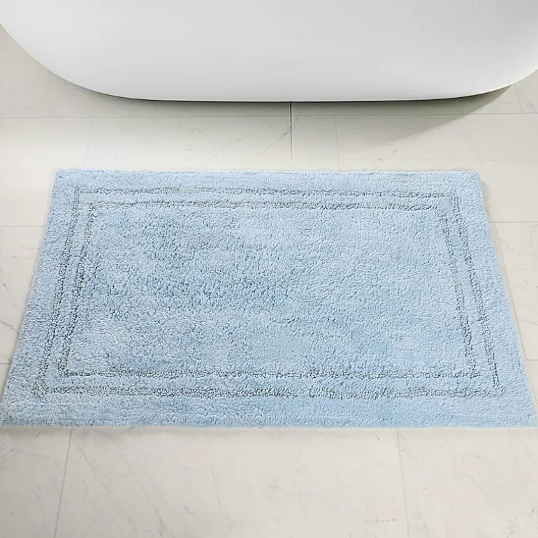 SUPERIOR® Solid Cotton 2-Pc Bath Rug