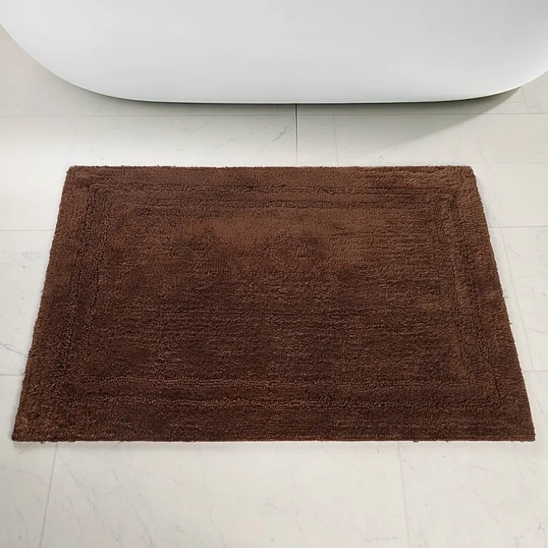 SUPERIOR® Solid Cotton 2-Pc Bath Rug