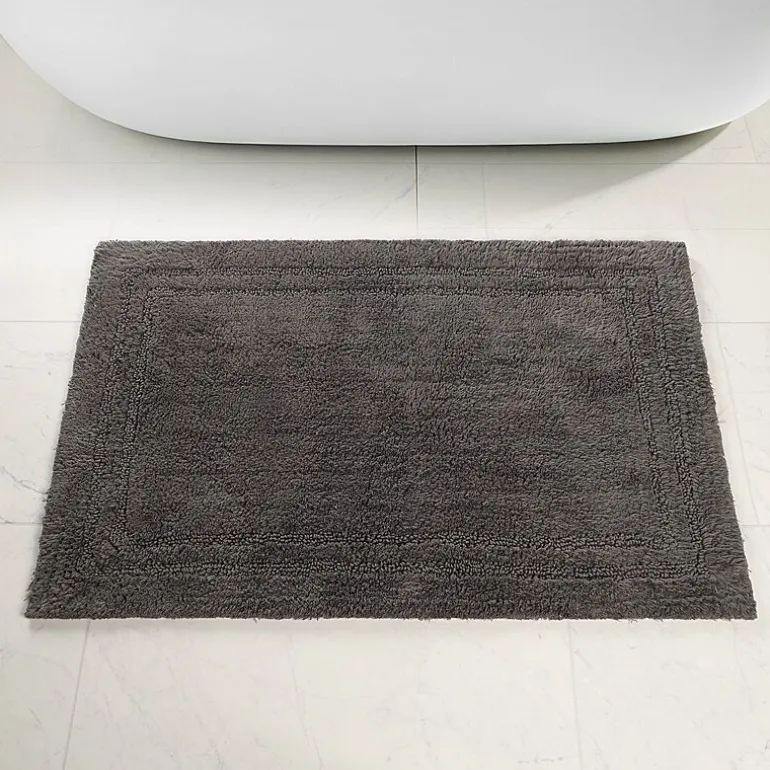SUPERIOR® Solid Cotton 2-Pc Bath Rug