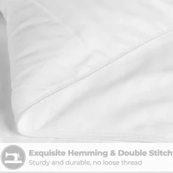 SUPERIOR® Striped All Season Plush Reversible Down Alternative Hypoallergenic Comforter