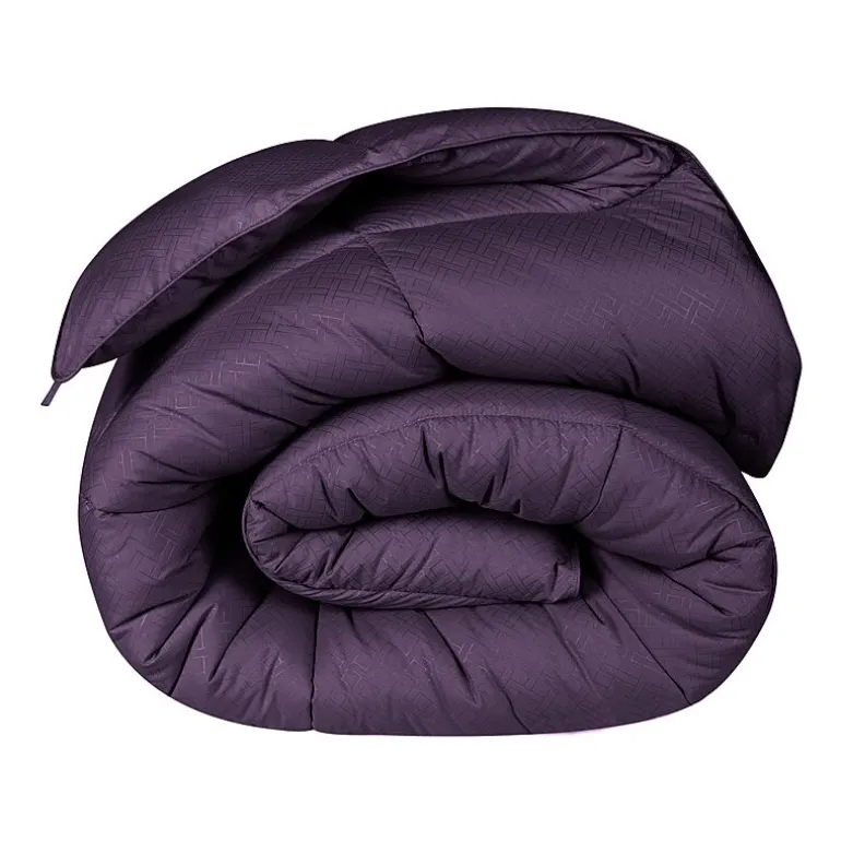 SUPERIOR® Striped All Season Plush Reversible Down Alternative Hypoallergenic Comforter