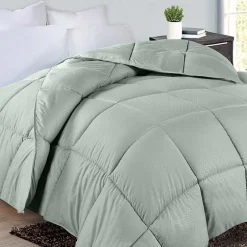 SUPERIOR® Striped All Season Plush Reversible Down Alternative Hypoallergenic Comforter