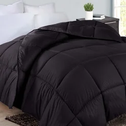 SUPERIOR® Striped All Season Plush Reversible Down Alternative Hypoallergenic Comforter