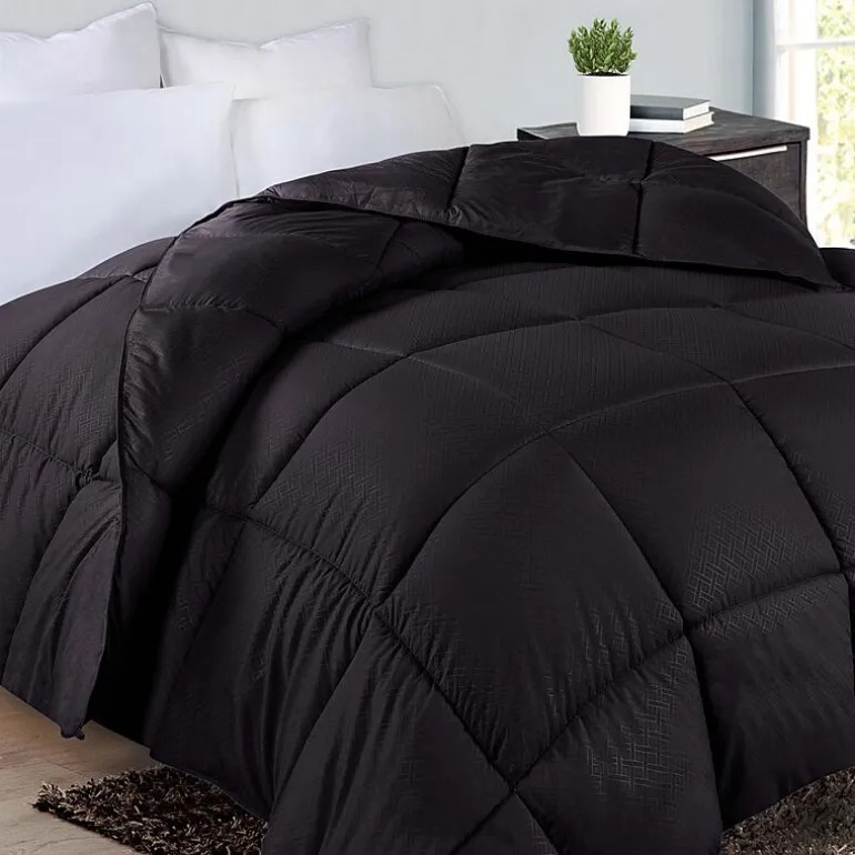 SUPERIOR® Striped All Season Plush Reversible Down Alternative Hypoallergenic Comforter