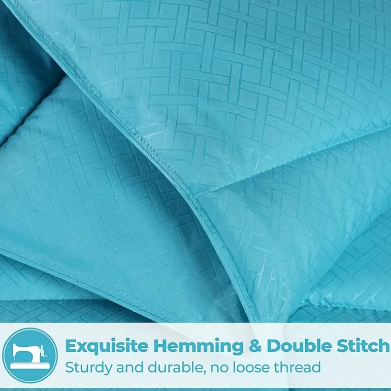SUPERIOR® Striped All Season Plush Reversible Down Alternative Hypoallergenic Comforter