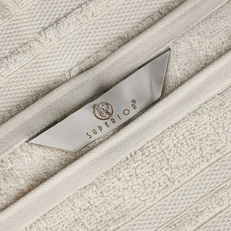 SUPERIOR® Ultra Collection | 100% Cotton 6-pc. Quick Dry Solid Bath Towel Set