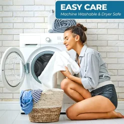 SUPERIOR® Ultra Collection | 100% Cotton 6-pc. Quick Dry Solid Bath Towel Set