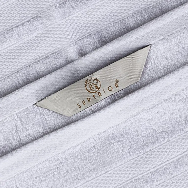 SUPERIOR® Ultra Collection | 100% Cotton 6-pc. Quick Dry Solid Bath Towel Set