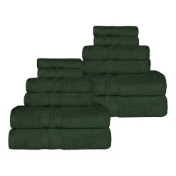 SUPERIOR® Ultra Collection | 100% Cotton 12-pc. Quick Dry Solid Bath Towel Set