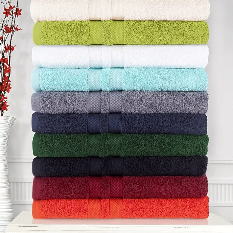 SUPERIOR® Ultra Collection | 100% Cotton 12-pc. Quick Dry Solid Bath Towel Set