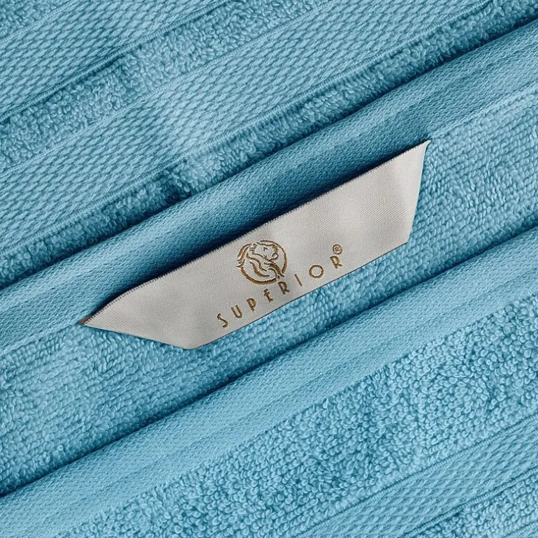 SUPERIOR® Ultra Collection | 100% Cotton 12-pc. Quick Dry Solid Bath Towel Set