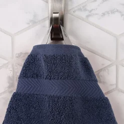 SUPERIOR® Zero Twist Cotton Chevron 2-pc. Bath Sheet