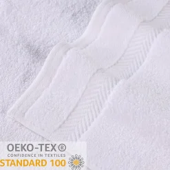 SUPERIOR® Zero Twist Cotton Chevron 2-pc. Bath Sheet