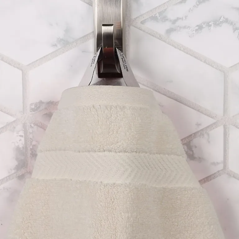 SUPERIOR® Zero Twist Cotton Chevron 2-pc. Bath Sheet