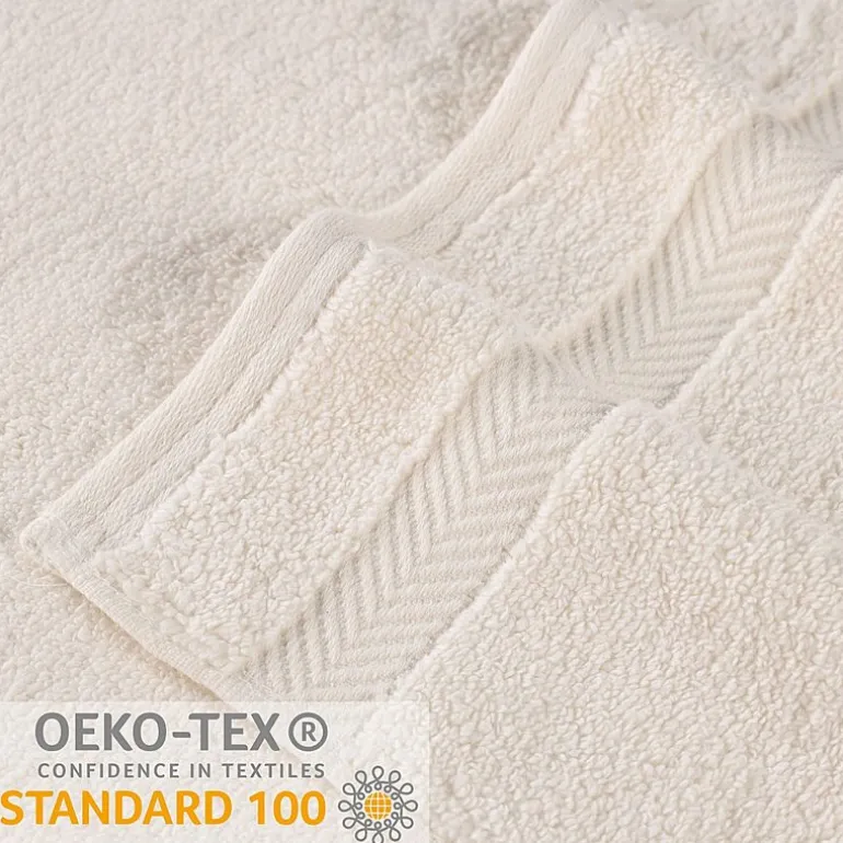 SUPERIOR® Zero Twist Cotton Chevron 2-pc. Bath Sheet