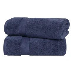SUPERIOR® Zero Twist Cotton Chevron 2-pc. Bath Sheet