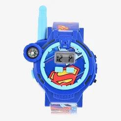 Superman Boys Multi-Function Blue Strap Watch Sup40043jc
