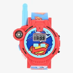 Superman Boys Multi-Function Blue Strap Watch Sup40043jc