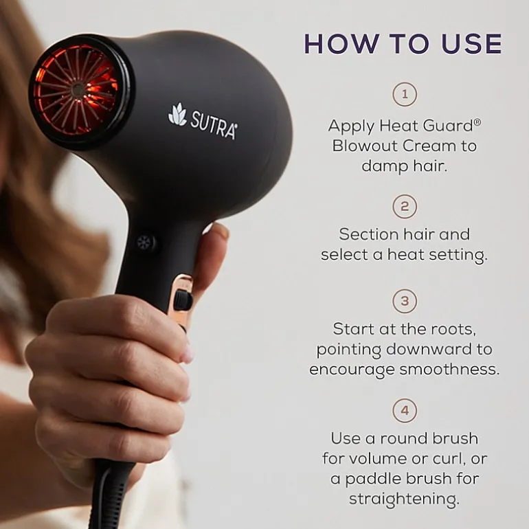SUTRA® BEAUTY Bd Infrared - Ac Motor Hair Dryer