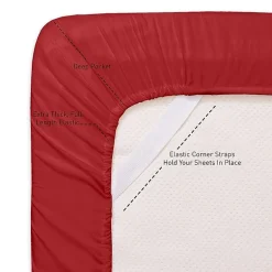 Sweet Home Collection™ All Season Reversible Bed-in-A-Bag Solid Color Comforter & Sheet Set Ultra Soft Bedding