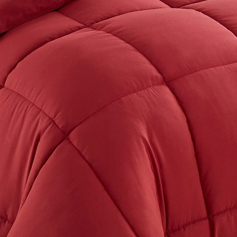 Sweet Home Collection™ All Season Reversible Bed-in-A-Bag Solid Color Comforter & Sheet Set Ultra Soft Bedding