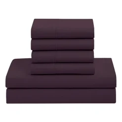 Sweet Home Collection™ All Season Reversible Bed-in-A-Bag Solid Color Comforter & Sheet Set Ultra Soft Bedding