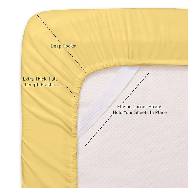 Sweet Home Collection™ All Season Reversible Bed-in-A-Bag Solid Color Comforter & Sheet Set Ultra Soft Bedding