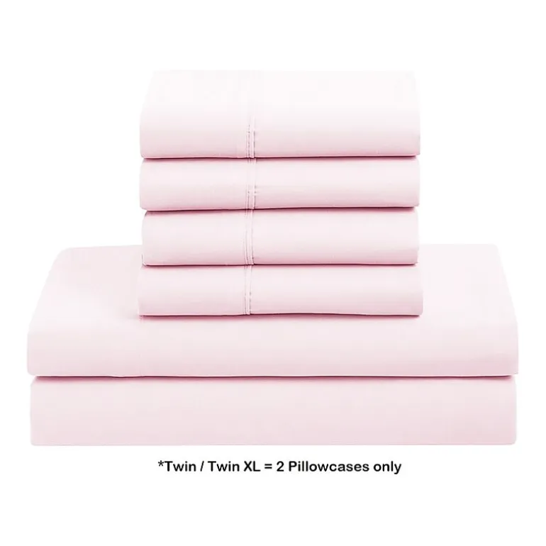 Sweet Home Collection™ All Season Reversible Bed-in-A-Bag Solid Color Comforter & Sheet Set Ultra Soft Bedding