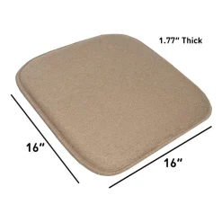 Sweet Home Collection™ Charlotte Jacquard Memory Foam No Slip Back 16